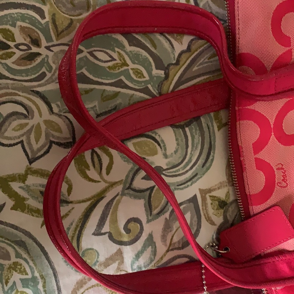 Coach Pink Tote - Picture 10 of 10